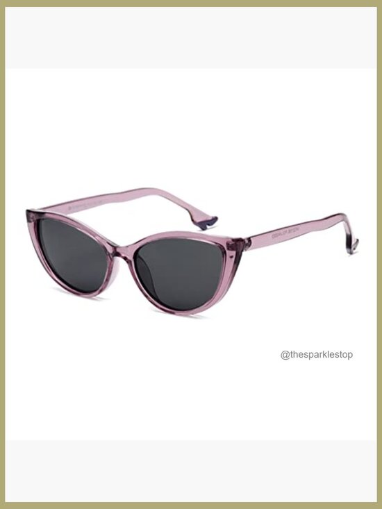 Polarized Cat Eye Sunglasses Women\'s Retro Narrow Frame UV Protection main image 7